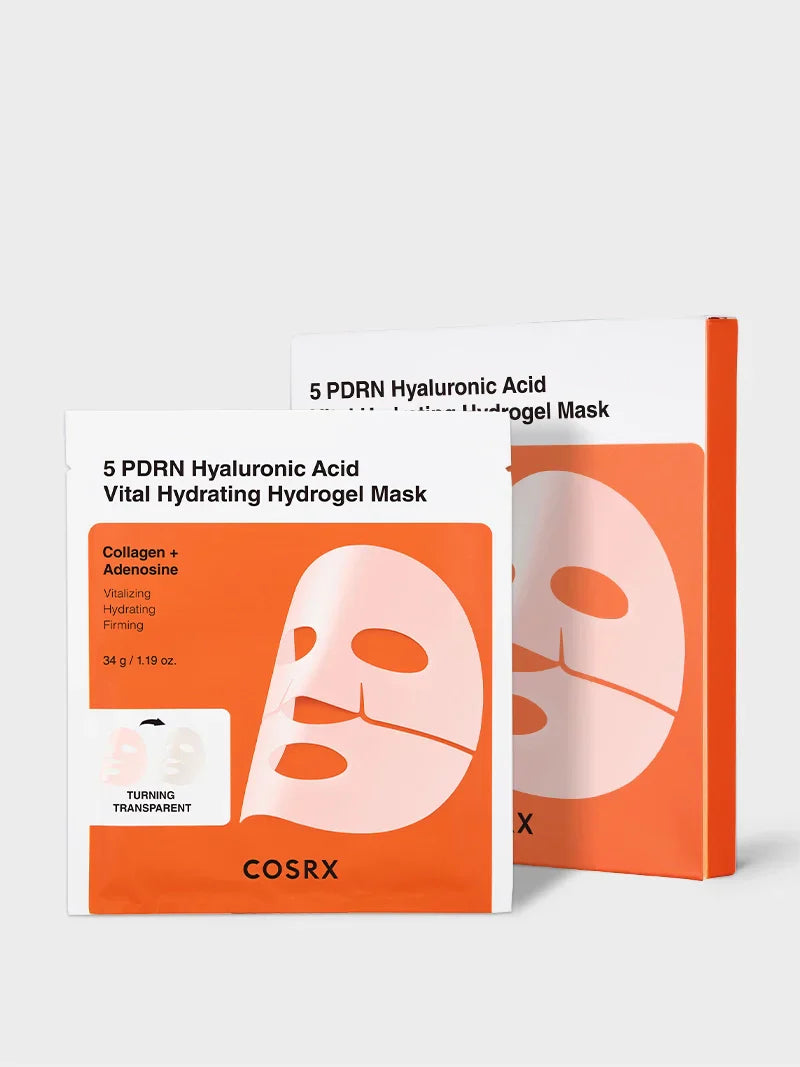 COSRX 5 PDRN Hyaluronic Acid Vital Hydrating Hydrogel Mask [EKFAU]