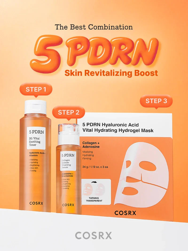 COSRX 5 PDRN B5 Vital Soothing Toner